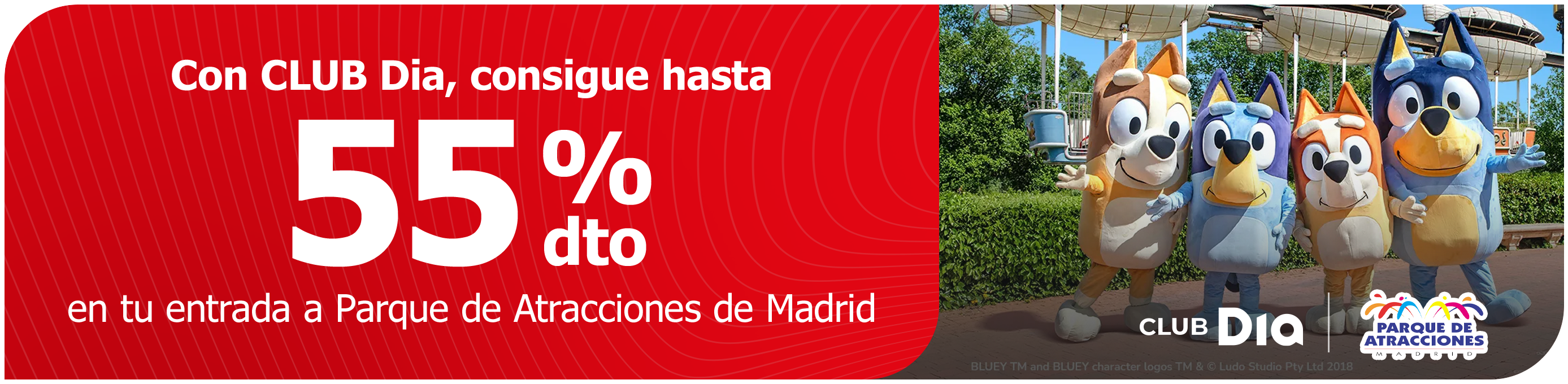 CLUB Dia te hace disfrutar con Parque de Atracciones de Madrid CLUB Dia te hace disfrutar con Parque de Atracciones de Madrid